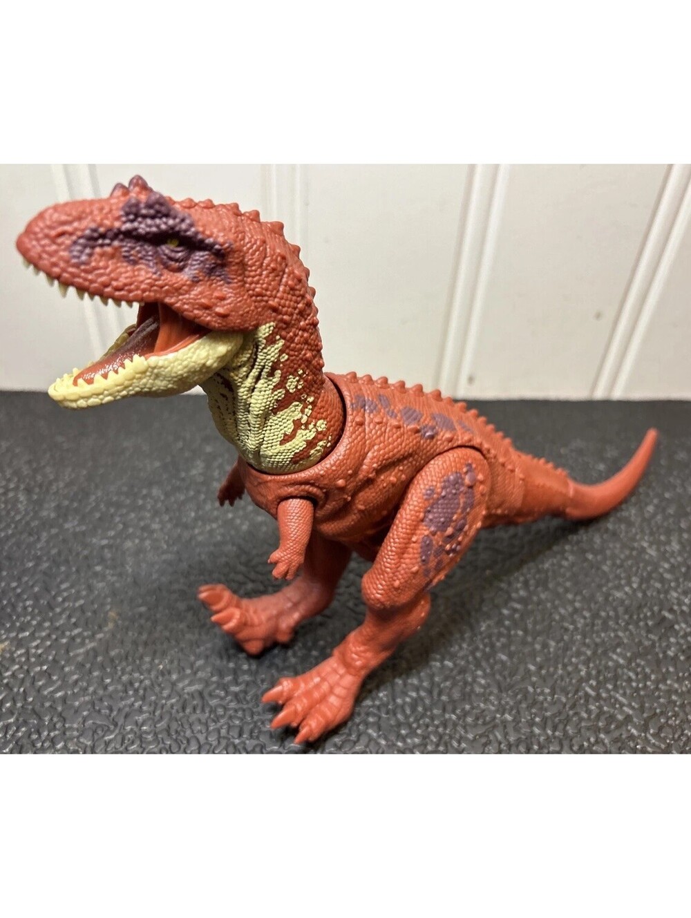 JURASSIC WORLD REBIRTH BARYONYX WILD ROAR DINOSAUR ACTION FIGUERE MATTEL WORKING